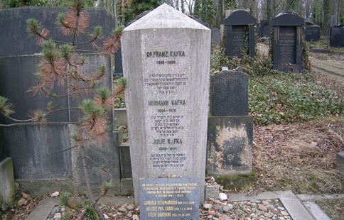 Kafkas Grab in Prag