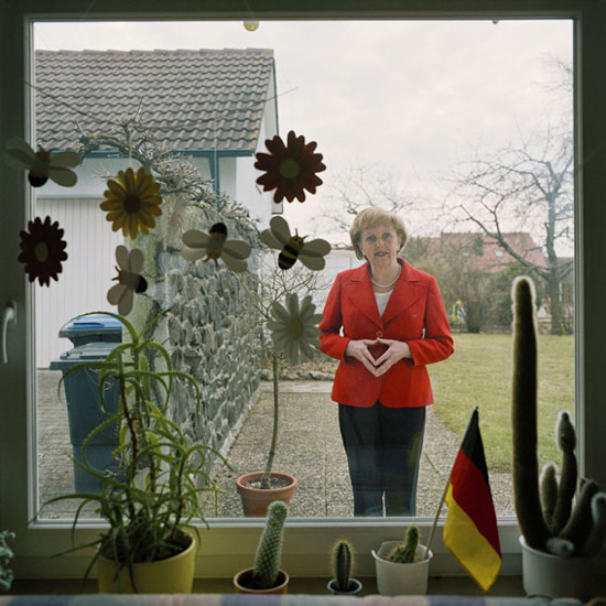 © Who is Who? by Niklaus Spoerri Zurich: Marianne Schätzle alias Angela Merkel