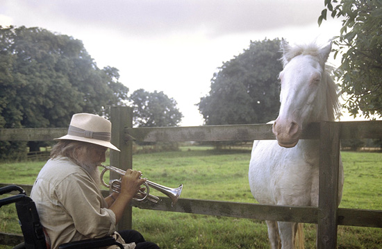 Robert Wyatt – fotografiert von Alfie Wyatt. Foto: Domino Records