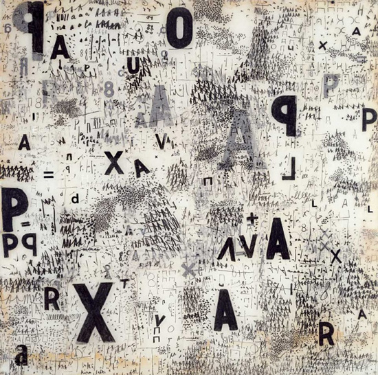 Mira Schendel, «Graphic Object» (1967). Colección Patricia Phelps de Cisneros Foto: © mira schendel estate
