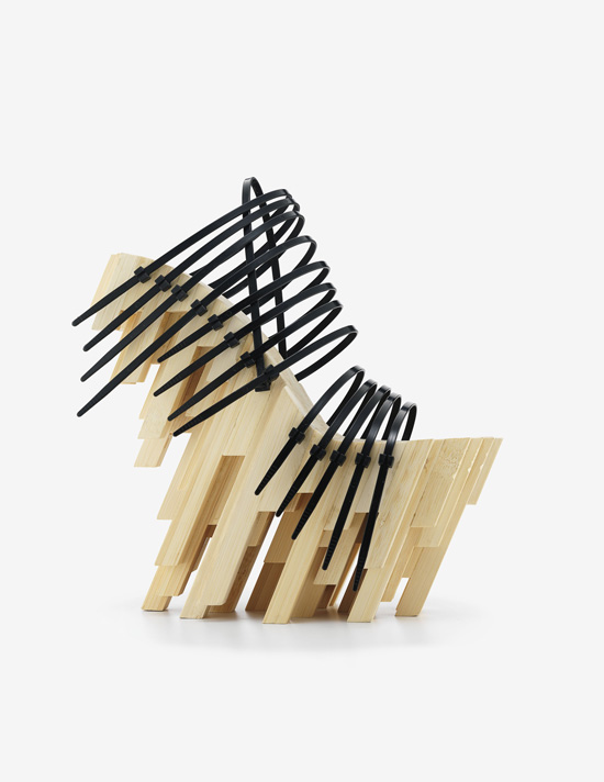 Winde Rienstra. «Bamboo Heel», 2012. Courtesy of Winde Rienstra. Foto: Jay Zukerkorn