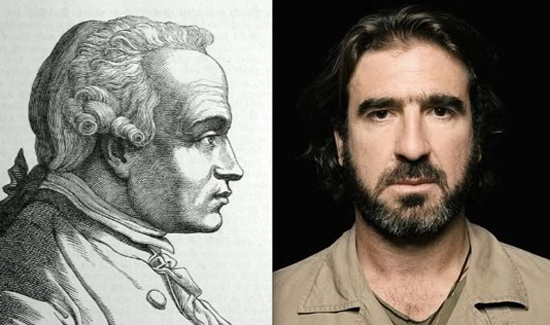 Immanuel Kant meets Eric Cantona. Foto: zvg